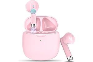 Premium Bluetooth Earbuds for Girls: Embark on a Sonic Odyssey with Pink Wireless Delights