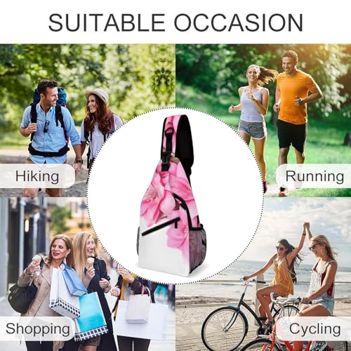 Bolso Bolsillo Cruzado Casual Floral para Mujer y Hombre miniatura 6