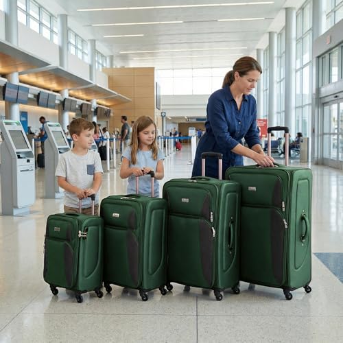 BAOMKONG 4-Piece Dark Green Set