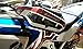 KIT Autocollant 3D pour Protections Moto Compatible avec Honda Africa Twin Adventure 1100 L Carbon Red Ergal