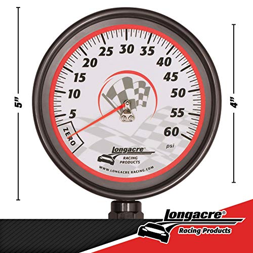 Longacre 52-52000 Pro Precision 4-1/2 Tire Gauge, 0-60Psi #TOP2