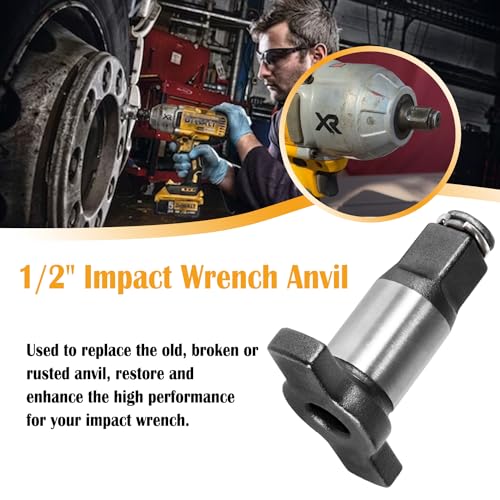 N415875 1/2\" Anvil Replacement, Impact Wrench Anvil Assembly Compatible with Dewalt/Black & Decker 18V 20V MAX XR for DCF899HB type1-3,DCF899HP type1-3