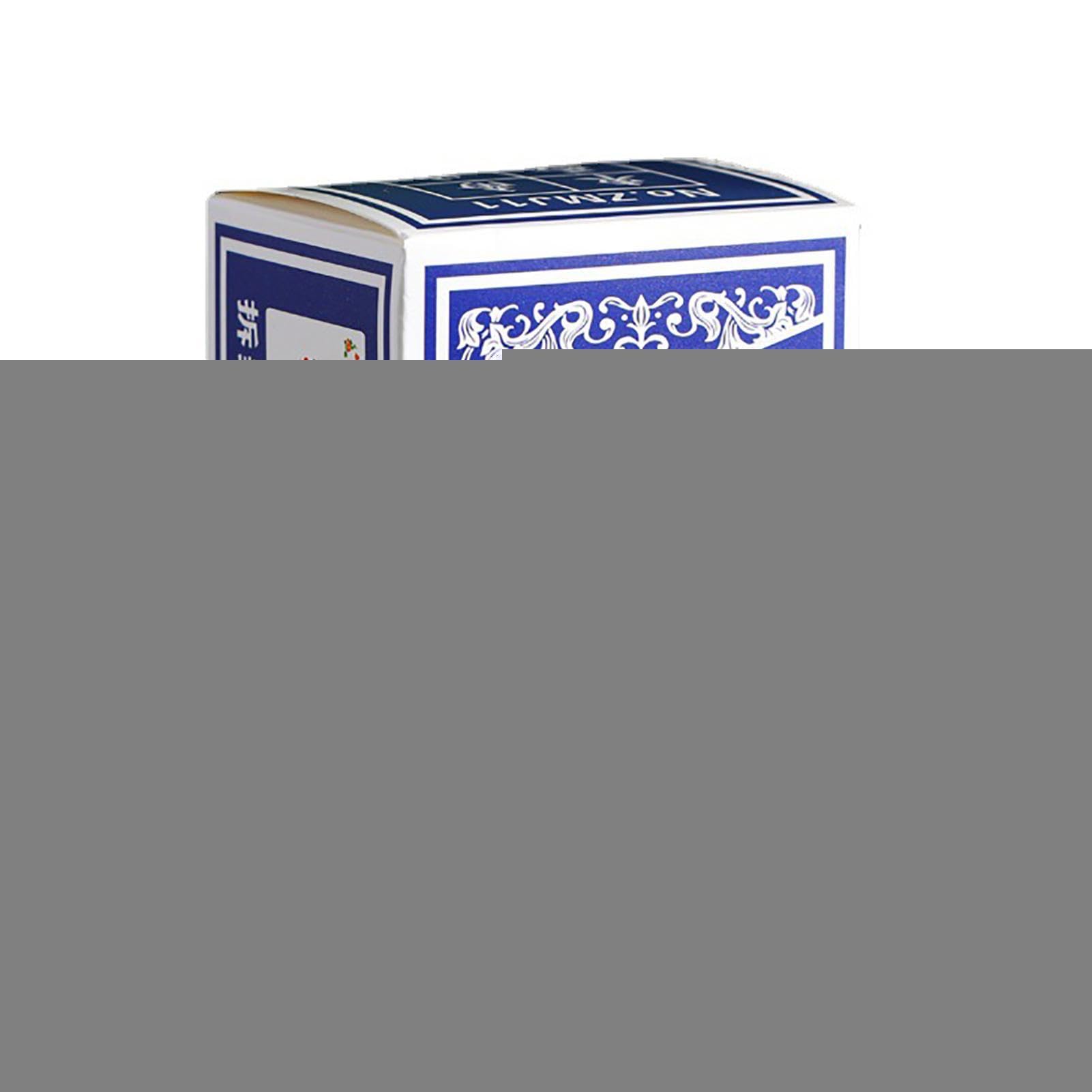 Zestaw kart Mahjong, karty do gry Mahjong, tradycyjne karty mahjong, kompaktowe, lekkie, bezg? ?ne, chi?skie karty do gry z kostkami, do domu, podró?y, na kemping, imprezy, spotkania towarzyskie