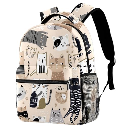 Sac à dos d'école chat pour ados pour alléger les journées de cours
