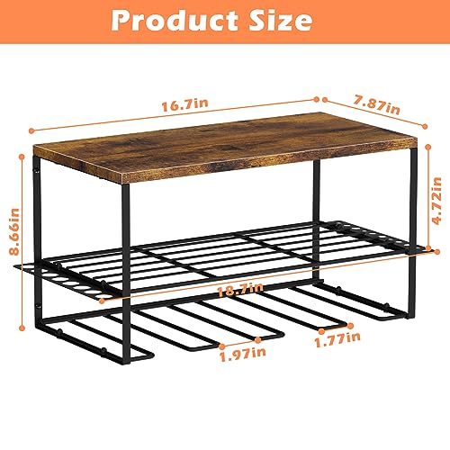 2 Stück Werkzeugschrank aus Metall, Werkzeugspeicher Wandhalterung, Elektrowerkzeug Organizer Bohrhalter, 4 Slots Werkstatteinrichtung Schraubendreher Organisation Werkzeughalter für Garage Lagerhaus