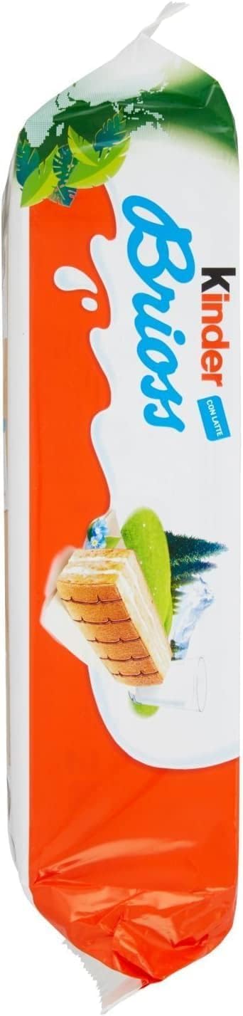 Italian Gourmet Assortiment Gâteaux Kinder Petit-Déjeuner – Brioss, Panecioc & Colazione Più – Snacks Moelleux au Lait, Cacao et Céréales – Lot Familial Petit Déjeuner + Italian Gourmet Polpa