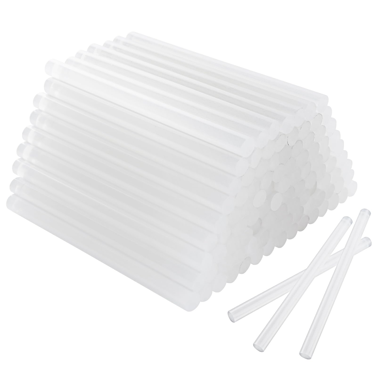 JMIATRY 240 Pcs Hot Glue Sticks, 7mmx100mm Glue Sticks for Glue Gun, Long Size Adhesive Glue Sticks for DIY Art Craft, Home Decoration and Gluing Projects