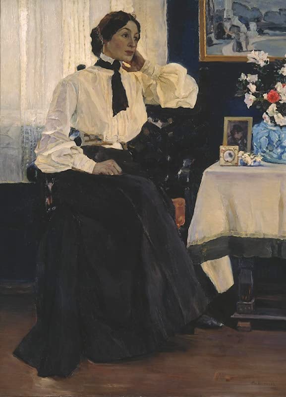 Image Imprimer Affiche Portrait d'Ekaterina Nesterova Mikhaïl Nesterov décoration murale 60x90