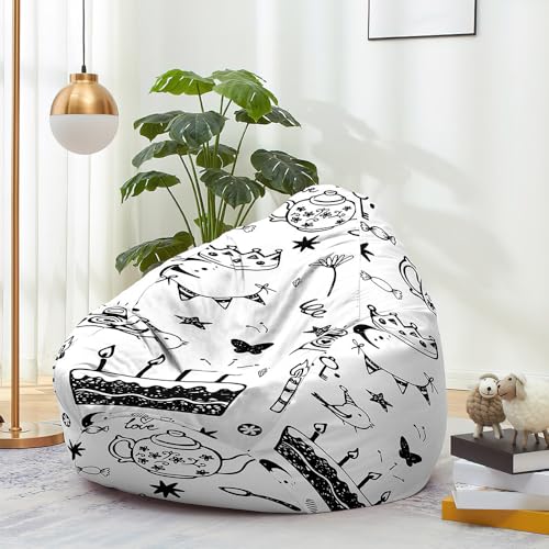 Hiseng Funda Puff Pera Sin Relleno S M L