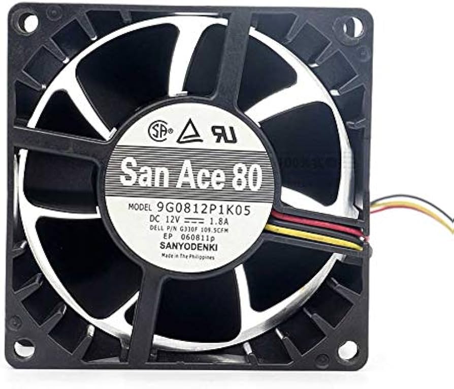 Amazon.co.jp: Cooler ファン for San Ace 80 9G0812P1K05 DC