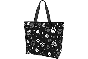Large Vet Tech Tote Bag for Women: Durable Portable Multi-Purpose Reusable Beach or Grocery Bag