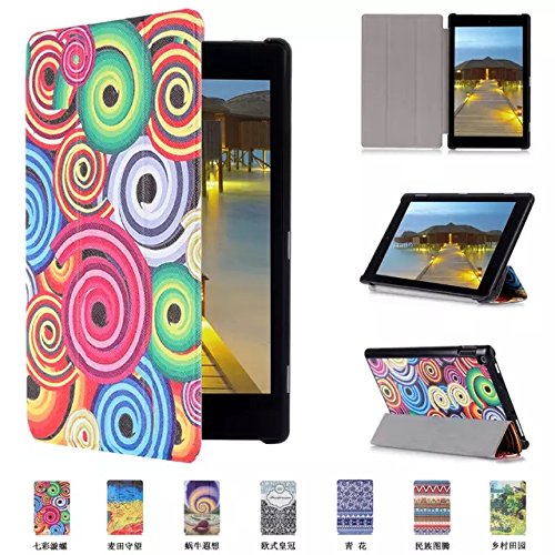 New Fire HD8 2016 case, t-alberi Slim pieghevole
