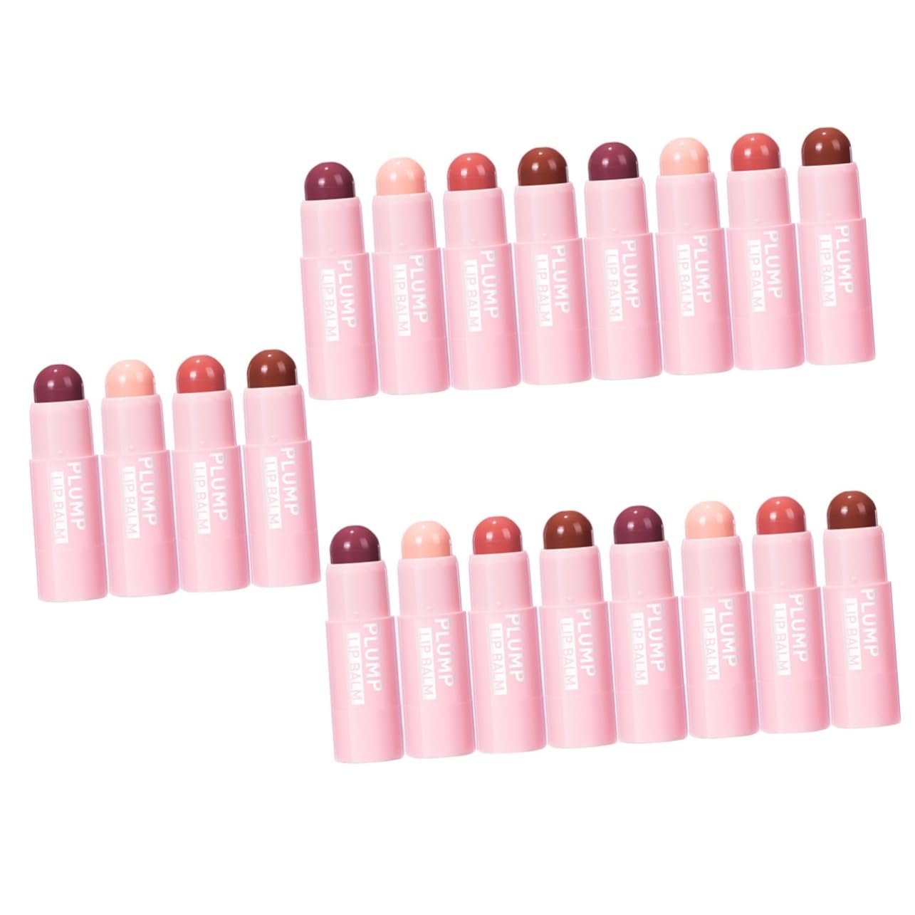 FRCOLOR 20 unidades de brillo de labios brillo labial brillo lápiz labial para mujeres color de labios coreano bálsamo labial mate pintalabios mate lápiz labial conjunto a granel colorantes de boca