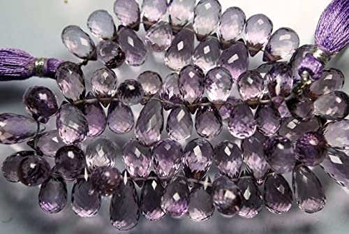 Améthyste Rose LKBEADS de qualité supérieure, gouttes de 10-17mm taillées pour bijoux de luxe
