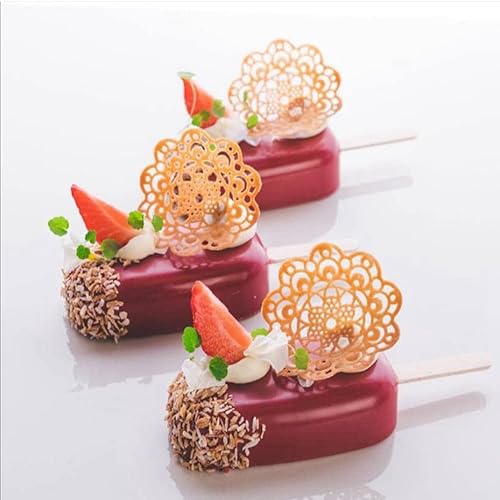 Vista 46 de Molde de silicona en forma de flor, molde de silicona 3D para fondant, molde de silicona para pasteles, fondant, molde de arcilla para fondant