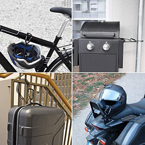 Kohlburg Fahrradschloss 180 cm – extra lang und robust