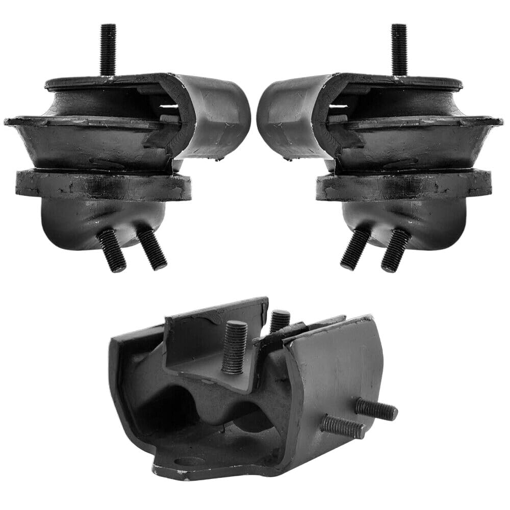 Amazon.com: Hyiccoes 3pcs Engine and Transmission Mount Set