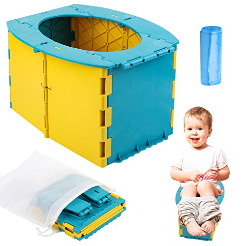 Pliante Toilettes Pour Enfants Pot Pour Bébé: Pot Bebe Toilette Pliable, Pot De Bébé Portable, Pot De Voyage, Pot Enfant Toilettes,Toilettes Pliantes Pour...