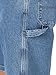 Wrangler Authentics Men's Loose Fit Carpenter Short, Antique Stonewash, 38