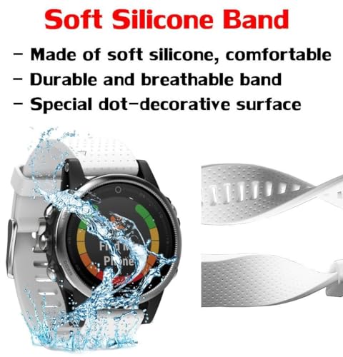 Bracelet Fenix 5S en silicone GUMMMY interchangeable 20 mm - 3
