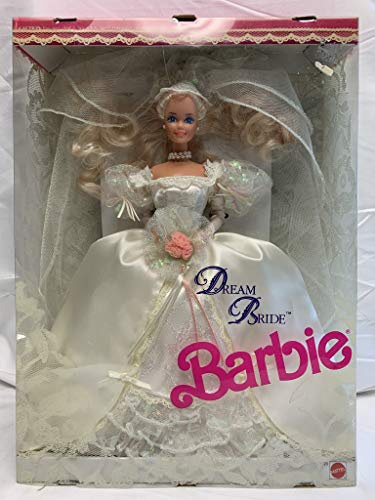 Barbie - Dream Bride Barbie Doll - Wedding Romance in Satin + Lace! - 1991 Mattel