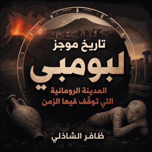 『تاريخ موجز لبومبي: المدينة الرومانية التي توقّف فيها الزمن』のカバーアート