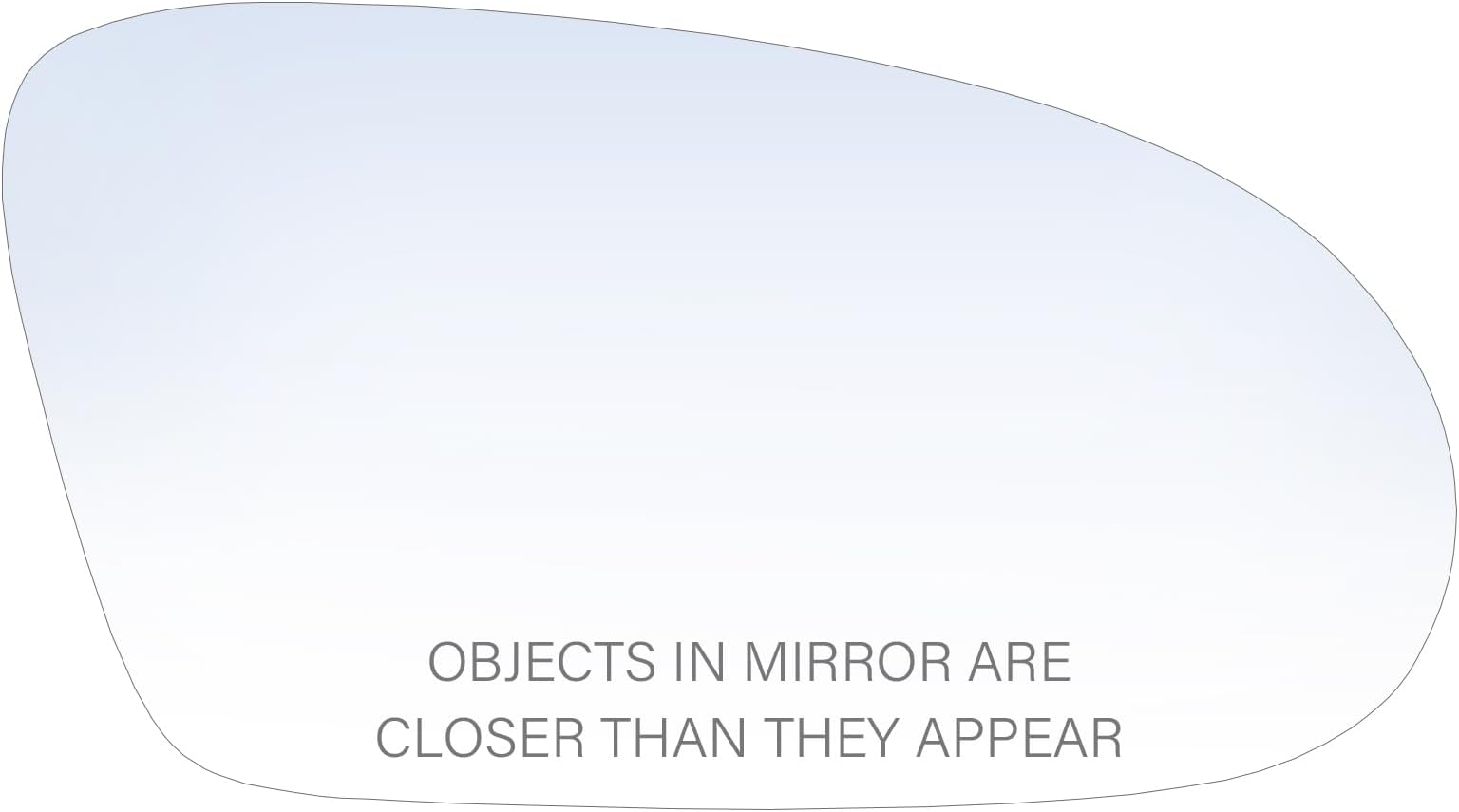 Passenger Side Replacement Mirror Glass compatible with 1996-2002 Saturn SL SL1 SL2, SW1 SW2 Mirror Glass, Non-heated, without Backing Plate