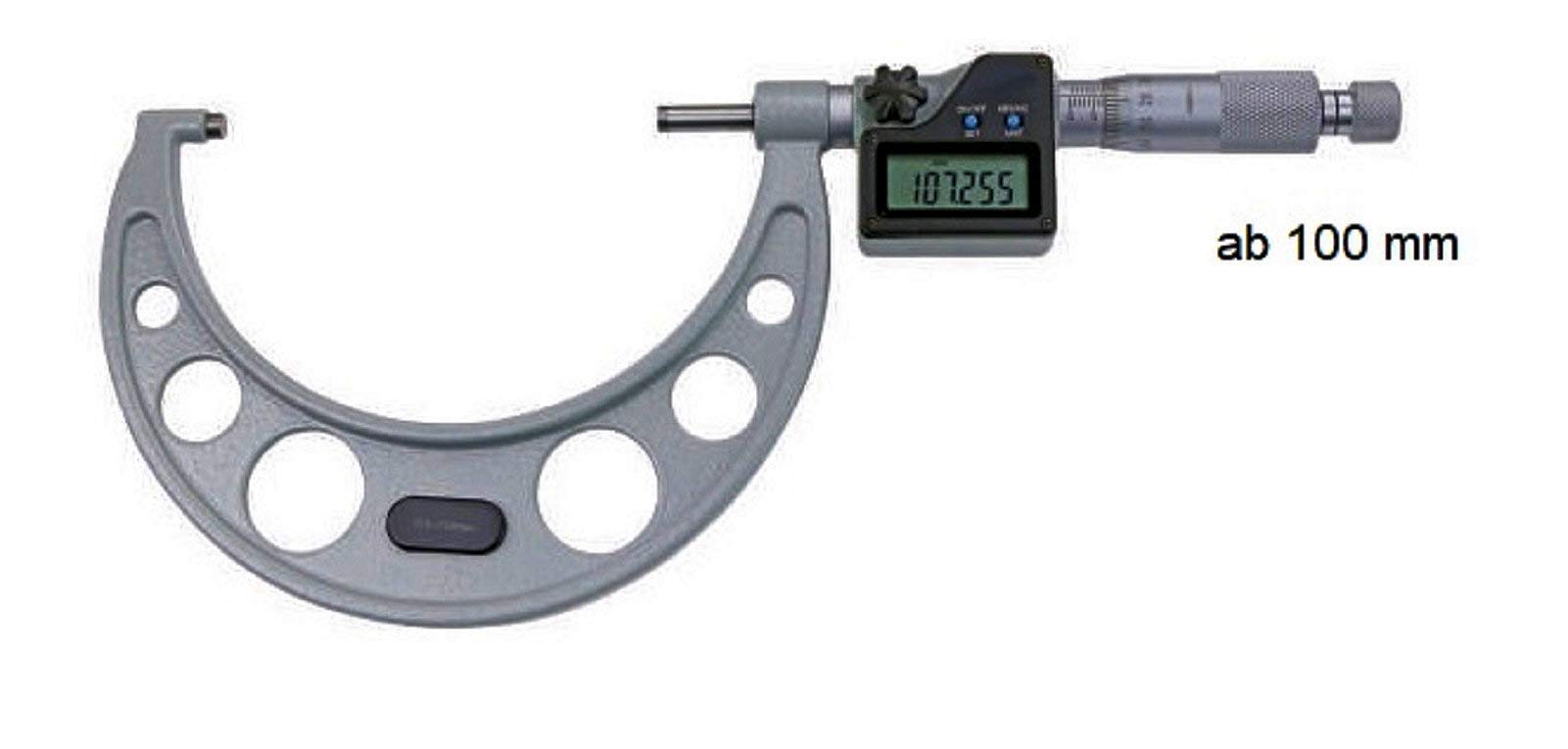 MIB Digital-Bügelmessschraube, ABS Mikrometer-Schraube 0-300 mm zur AUSWAHL: 175-200 mm