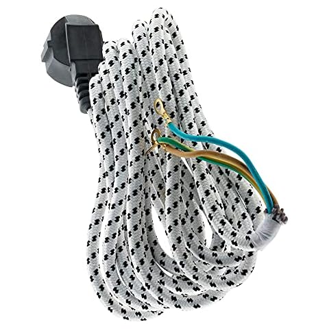 Cable de plancha trenzado de rayas de 3 m de Inotech Cover