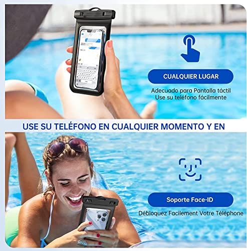 JMDZDL Custodia Impermeabile Smartphone [2 Pezzi]