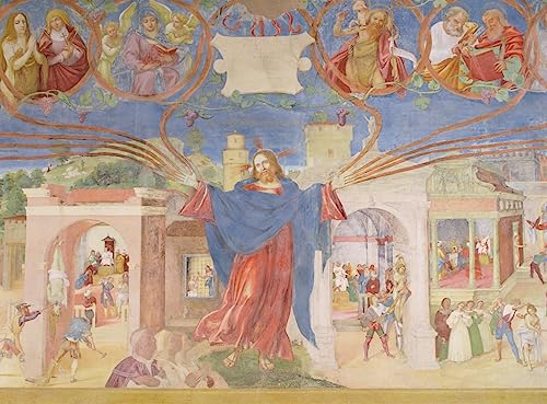 Détail de la vigne du Christ toile abstraite 60x90cm pour habiller un mur
