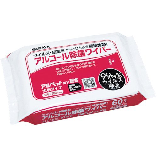Amazon.co.jp: サラヤ アルコール除菌ワイパー 60枚 : ドラッグストア