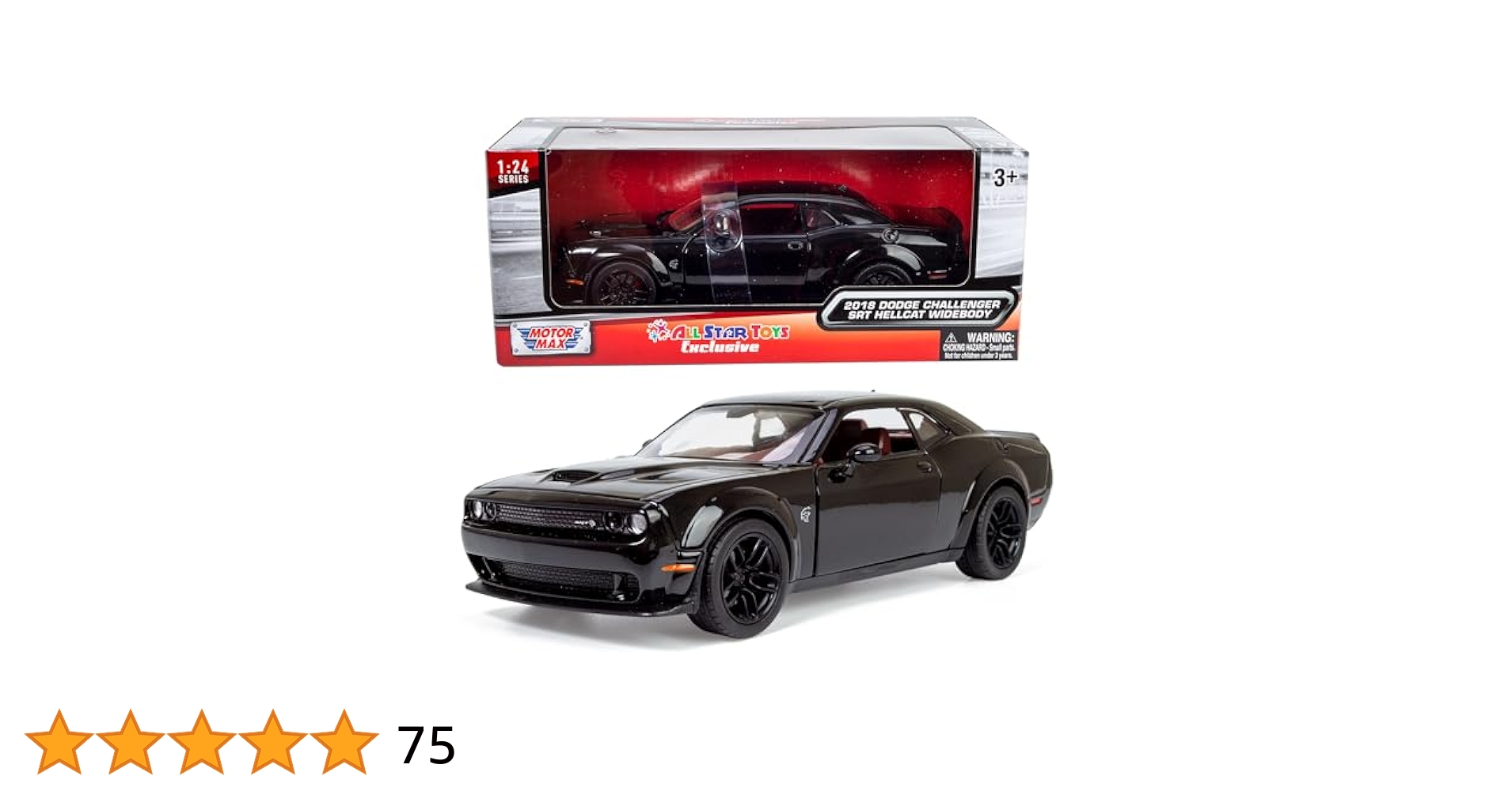 Amazon | All Star Toys 2018 Dodge Challenger SRT
