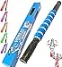 The Muscle Stick Roller | Massage Roller for Runners, Athletes, Therapy | Muscle Roller Stick Massager for Soreness, Shin Splints, Cellulite, Fasciitis - Elite Rubber - Soft Blue