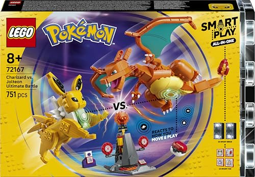 LEGO Pokémon SMART Play Ultimativer Showdown zwischen Glurak & Blitza 72167