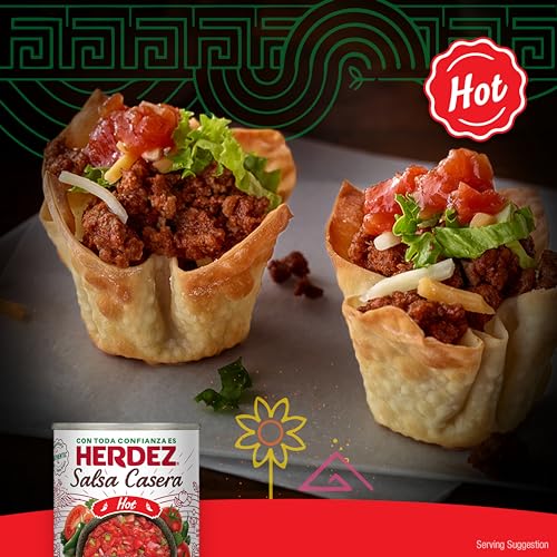 HERDEZ Salsa Casera, Hot, 7 oz Can (12 Pack) - image 3