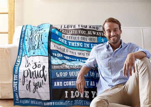 Gifts-for-Son-Birthday-Gifts-to-Son-to-My-Amazing-Son-Blanket-with-Many-Great-Words-Blanket-Gifts-for-Son-Graduation-for-Son-Throw-Blanket-50x60