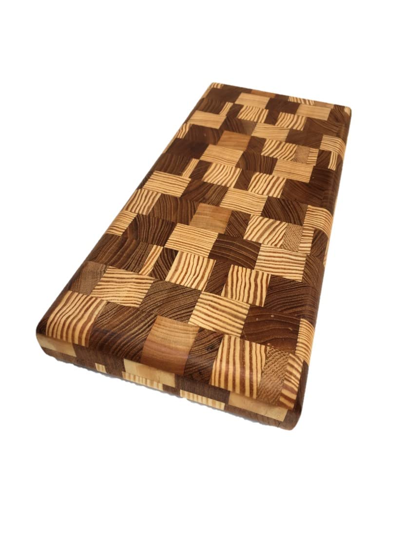 renna store tagliere da cucina chef legno massello, cm 31,5xcm 14,5 h 40 mm acid free, rovere, faggio, olmo, yellow pine, olio natural vegan -colla alimentare,made in Italy art. Bernardo
