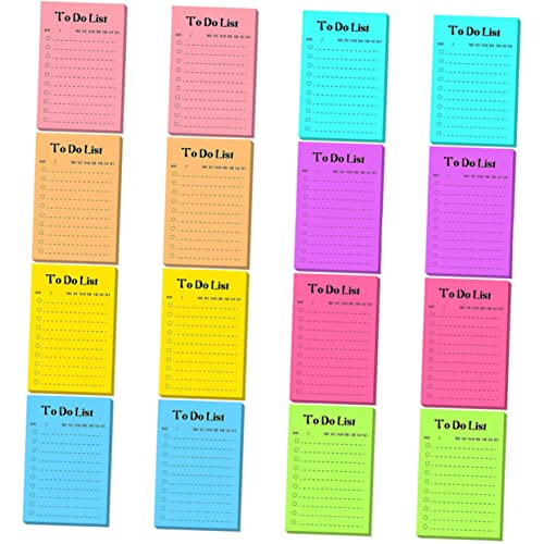 Bloc-notes multifonctions autocollants pour liste de tâches et mémo étudiant