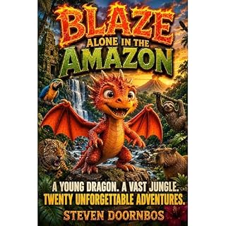 BLAZE; Alone In The Amazon. A young dragon. A Vast Jungle. Audiobook By Steven Doornbos cover art
