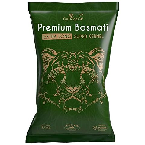 Yum Asia Super Kernel Premium Basmati Rice - 5kg Cover