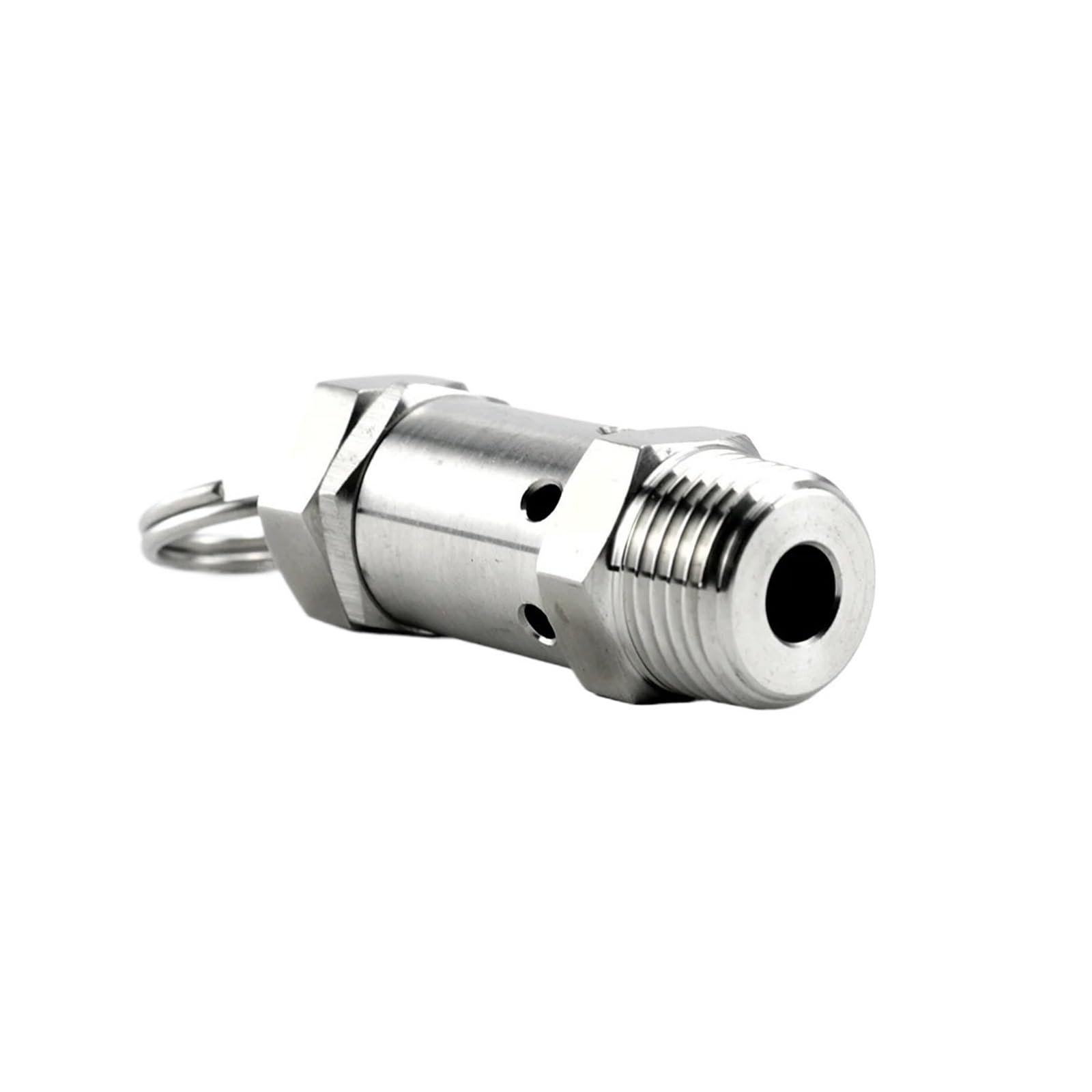 Válvula de Alivio de presión de Acero Inoxidable 304 1/4" 1/2" Válvula de Alivio de presión de Acero Inoxidable 304 0,5 1 2 3-10 Bar DN8(6 Bar)