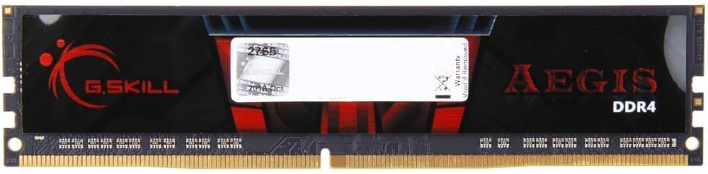 G.SKILL Aegis, 16GB (1 x 16GB) DDR4-2666MHz 288-Pin SDRAM CL19 Desktop Memory thumbnail 2