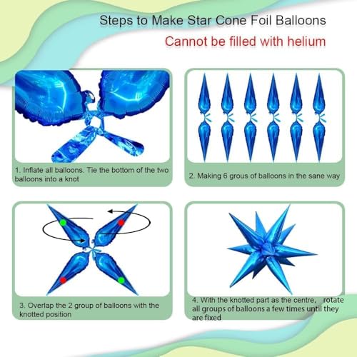 Image of Red White Star Burst Balloons Circus Balloons Carnival Themed Party Decorations Circus Theme Party Decorations Carnival Decor Baby Shower Bride Supplies