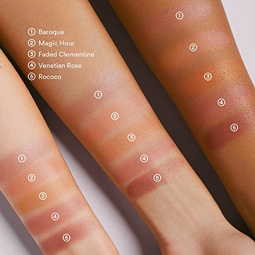 Heaven's Glow Radiant Veil Blush, Baked Powder Blush, 8G (Baroque) #TOP7