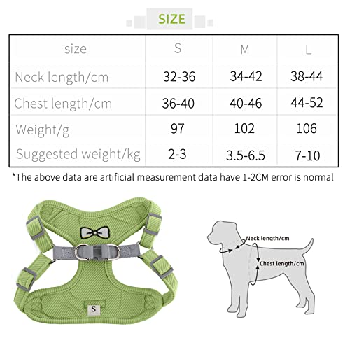 Puppy Harness for Small Dogs Adjustable Puppy Harness and Lead Sets, Step in Vest Harness Leash Set - Image 2