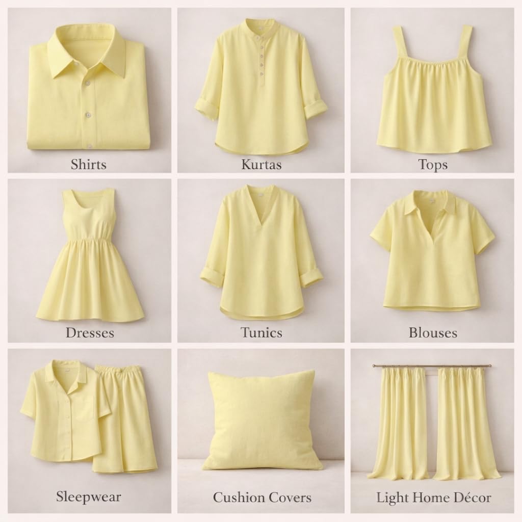 Soimoi Tela de popelina de algodón – 142 cm de ancho, tela de algodón natural suave y transpirable por 9 metros – Ideal para acolchados, vestidos, pijamas, fundas de almohada y manteles