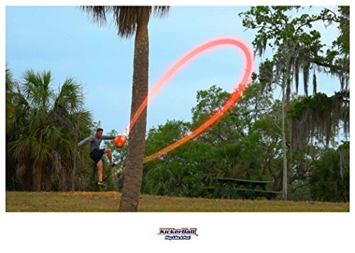 image for Kickerball - Curve and Swerve Soccer Ball/Football Toy - Kick Like The