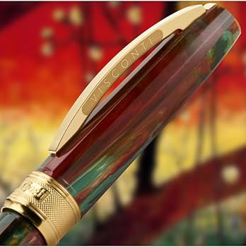 Amazon | ビスコンティ VISCONTI 万年筆 ヴァンゴッホ 梅園 レッドGT