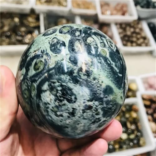 Esfera de malaquita de 5-6cm natural para decoración y coleccionistas 3